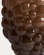 Load image into Gallery viewer, Mure brown glass vase 30cm - image 7