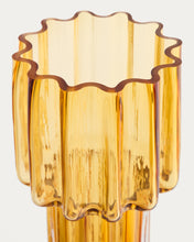 Load image into Gallery viewer, Cristila orange glass vase 30cm - image 6
