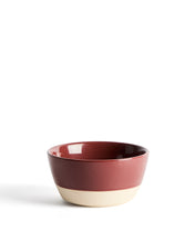 Load image into Gallery viewer, Doren burgundy ceramic bowl