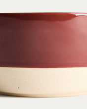 Load image into Gallery viewer, Doren burgundy ceramic bowl - image 5