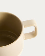 Load image into Gallery viewer, Doren beige ceramic mug - image 5