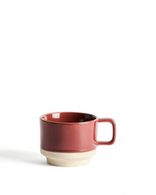 Load image into Gallery viewer, Doren burgundy ceramic mug