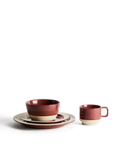 Load image into Gallery viewer, Doren burgundy ceramic mug - image 2
