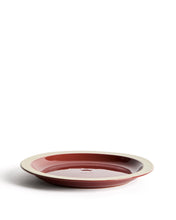 Load image into Gallery viewer, Doren burgundy ceramic plate
