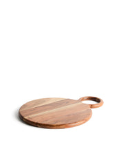 Load image into Gallery viewer, Dalme acacia wood serving board Ø26.5cm