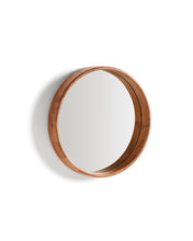 Load image into Gallery viewer, Berale acacia wood mirror Ø49.5cm - image 2