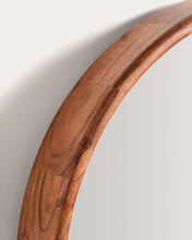 Load image into Gallery viewer, Berale acacia wood mirror Ø49.5cm - image 3