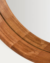 Load image into Gallery viewer, Berale acacia wood mirror Ø49.5cm - image 4