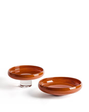Load image into Gallery viewer, Denuo red glass centrepiece Ø34cm - image 2