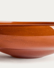 Load image into Gallery viewer, Denuo red glass centrepiece Ø34cm - image 5