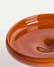 Load image into Gallery viewer, Denuo red glass table centrepiece Ø28cm - image 4