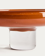 Load image into Gallery viewer, Denuo red glass table centrepiece Ø28cm - image 5