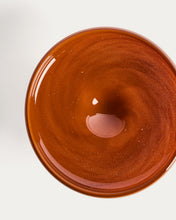 Load image into Gallery viewer, Denuo red glass table centrepiece Ø28cm - image 6