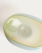 Load image into Gallery viewer, Nodila white glass centrepiece 30 x 21cm - image 5