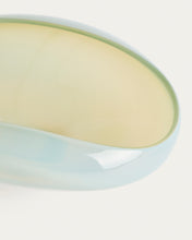 Load image into Gallery viewer, Nodila white glass centrepiece 23 x 16.5cm - image 4