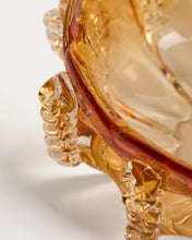 Load image into Gallery viewer, Nicora orange glass centrepiece Ø30cm - image 6
