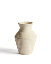 Load image into Gallery viewer, Pria beige papier-mâché vase 25cm