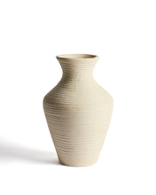 Load image into Gallery viewer, Pria beige papier-mâché vase 36cm
