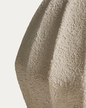 Load image into Gallery viewer, Arquena beige papier-mâché vase 46cm - image 6