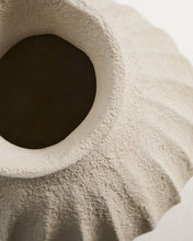 Load image into Gallery viewer, Arquena beige papier-mâché vase 67cm - image 5