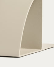 Load image into Gallery viewer, Mistra beige iron bookend - image 3