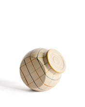 Load image into Gallery viewer, Belor ceramic pot with multicoloured lines 17cm