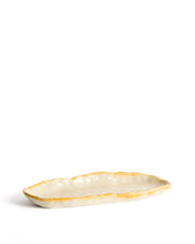 Load image into Gallery viewer, Belor white ceramic tray 31.8 x 13cm