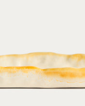 Load image into Gallery viewer, Belor white ceramic tray 31.8 x 13cm - image 4
