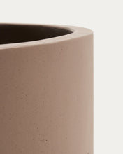 Load image into Gallery viewer, Aiguablava brown cement planter Ø 52cm - image 4