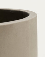 Load image into Gallery viewer, Aiguablava grey cement planter Ø 42cm - image 4