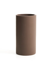 Load image into Gallery viewer, Aiguablava brown cement planter Ø 42cm