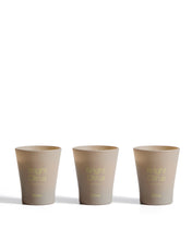 Load image into Gallery viewer, Bright Citrus set of 3 citronella scented candles 50g