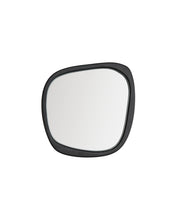 Load image into Gallery viewer, Alura black teak wood mirror 45,5 x 47 cm FSC 100% - image 2