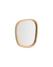 Load image into Gallery viewer, Alura teak wood mirror 45,5 x 47 cm FSC 100%