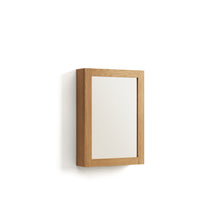 Load image into Gallery viewer, Plubia medicine cabinet with mirror in solid teak, 50 x 70 cm - image 2