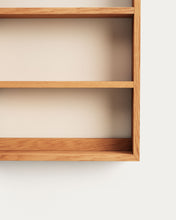 Load image into Gallery viewer, Plubia medicine cabinet with mirror in solid teak, 50 x 70 cm - image 9