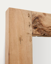 Load image into Gallery viewer, Maden wooden mirror with a natural finish 50 x 120 cm - image 4