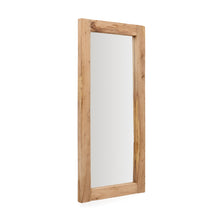 Load image into Gallery viewer, Maden wooden mirror with a natural finish 80 x 180 cm