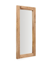 Load image into Gallery viewer, Maden wooden mirror with a natural finish 80 x 180 cm - image 2