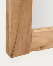 Load image into Gallery viewer, Maden wooden mirror with a natural finish 80 x 180 cm - image 5