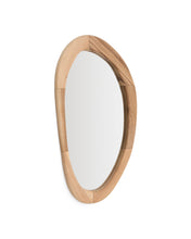 Load image into Gallery viewer, Selem mungur wood mirror with natural finish 60 x 107 cm - image 4