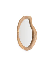 Load image into Gallery viewer, Selem mungur wood mirror with natural finish 68 x 44 cm - image 2