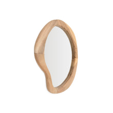 Load image into Gallery viewer, Selem mungur wood mirror with natural finish 68 x 44 cm - image 3