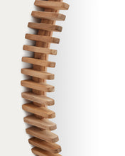 Load image into Gallery viewer, Polke Teak Wood Mirror Ø 100 cm - image 5