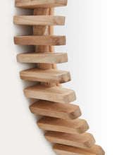 Load image into Gallery viewer, Polke Teak Wood Mirror Ø 60 cm - image 4