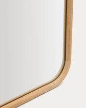 Load image into Gallery viewer, Milsa teak wood mirror 54 x 154cm FSC 100% - image 6