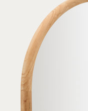 Load image into Gallery viewer, Milsa teak wood mirror 55 x 155cm FSC 100% - image 5
