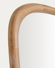 Load image into Gallery viewer, Alura teak wood mirror 158 x 61cm FSC 100% - image 5