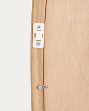 Load image into Gallery viewer, Alura teak wood mirror 158 x 61cm FSC 100% - image 8