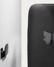 Load image into Gallery viewer, Dyla headboard with removable black cover for a bed up to 150 cm FSC Mix Credit - image 5